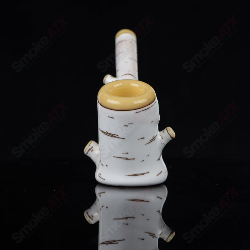 #1 Birch Poker Pipe Foster Glass