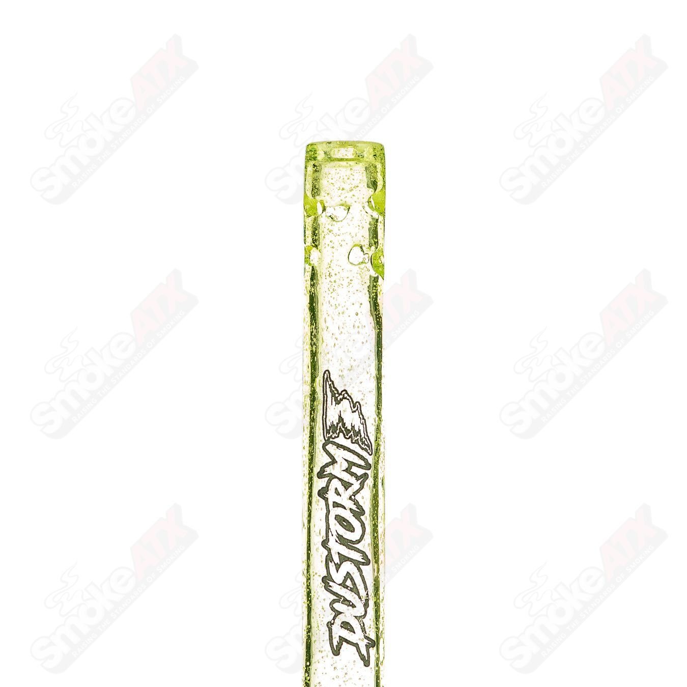 2 14mm UV Downstem German Diffused Single Color Dustorm Glass - Smoke ATX