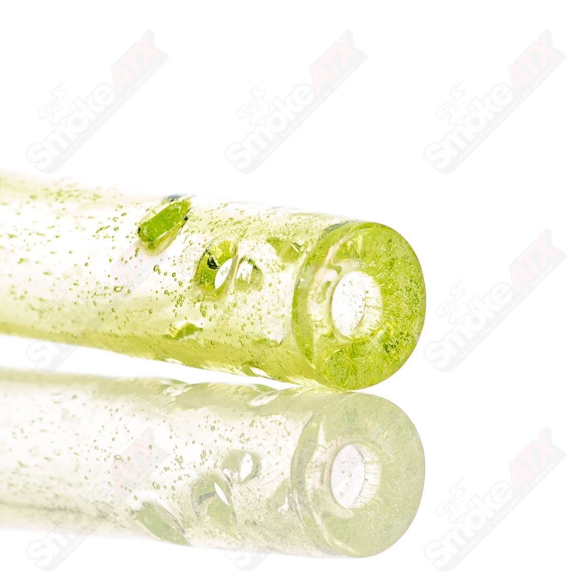 2 14mm UV Downstem German Diffused Single Color Dustorm Glass - Smoke ATX