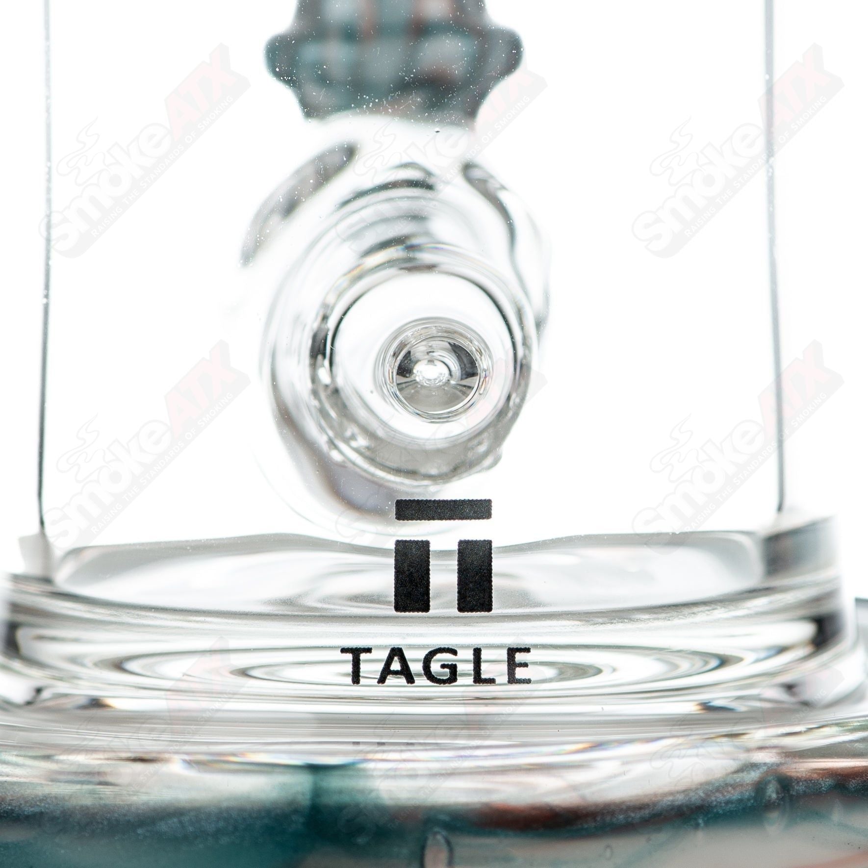 2 18mm 60mm Wrap n Rake Inline Tube Tagle Glass - Smoke ATX