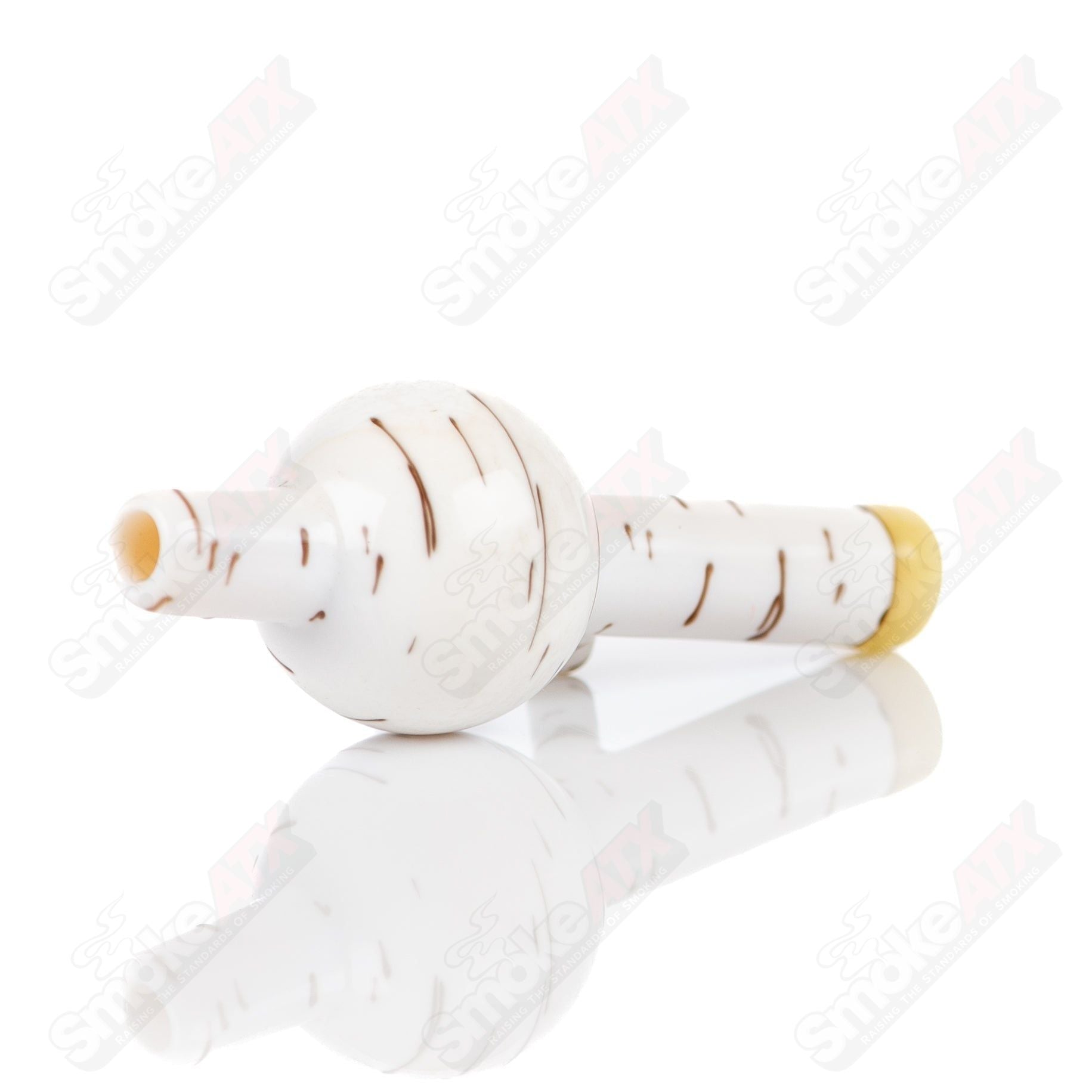 2 Birch Carb Cap Foster Glass - Smoke ATX