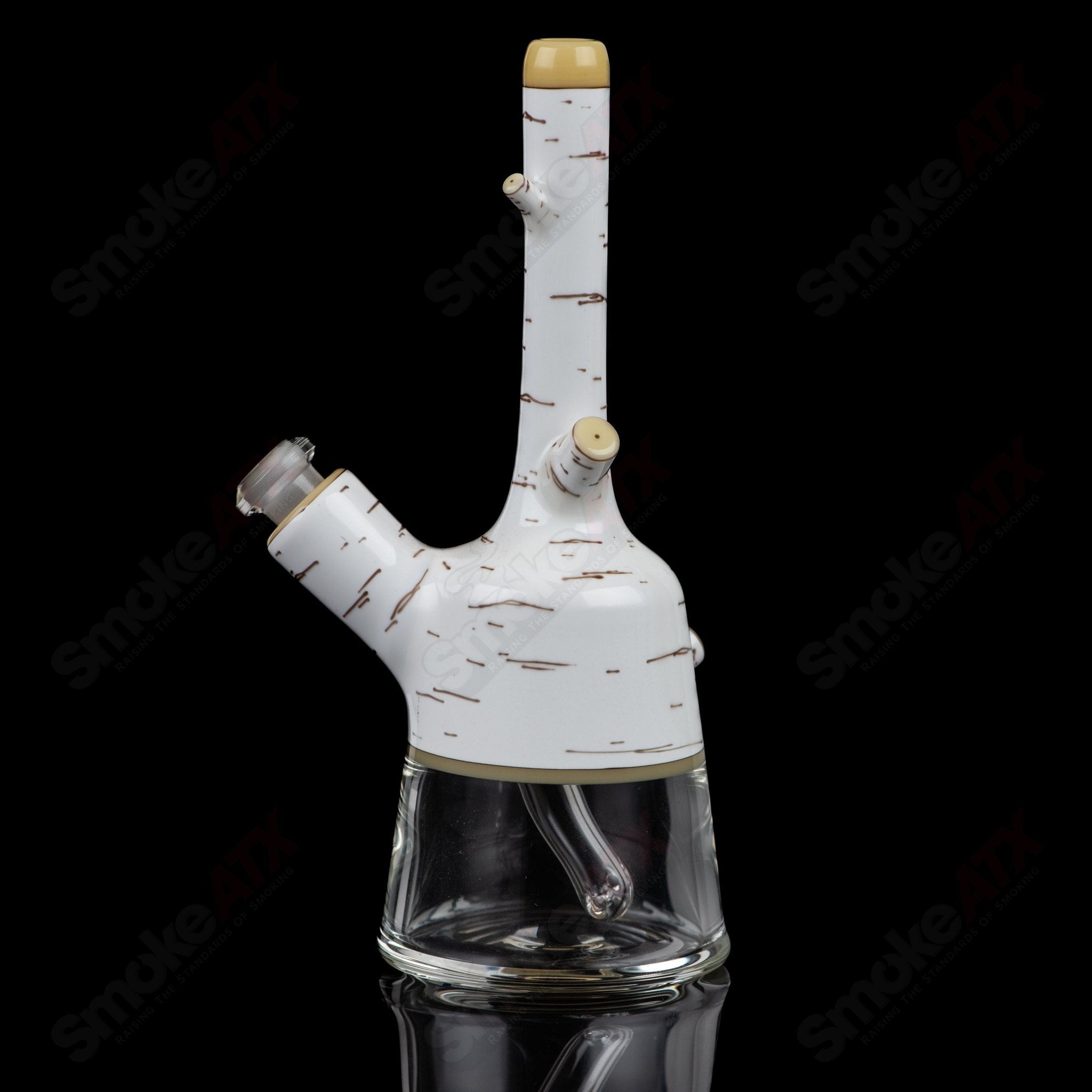 2 Birch Tube Foster Glass - Smoke ATX