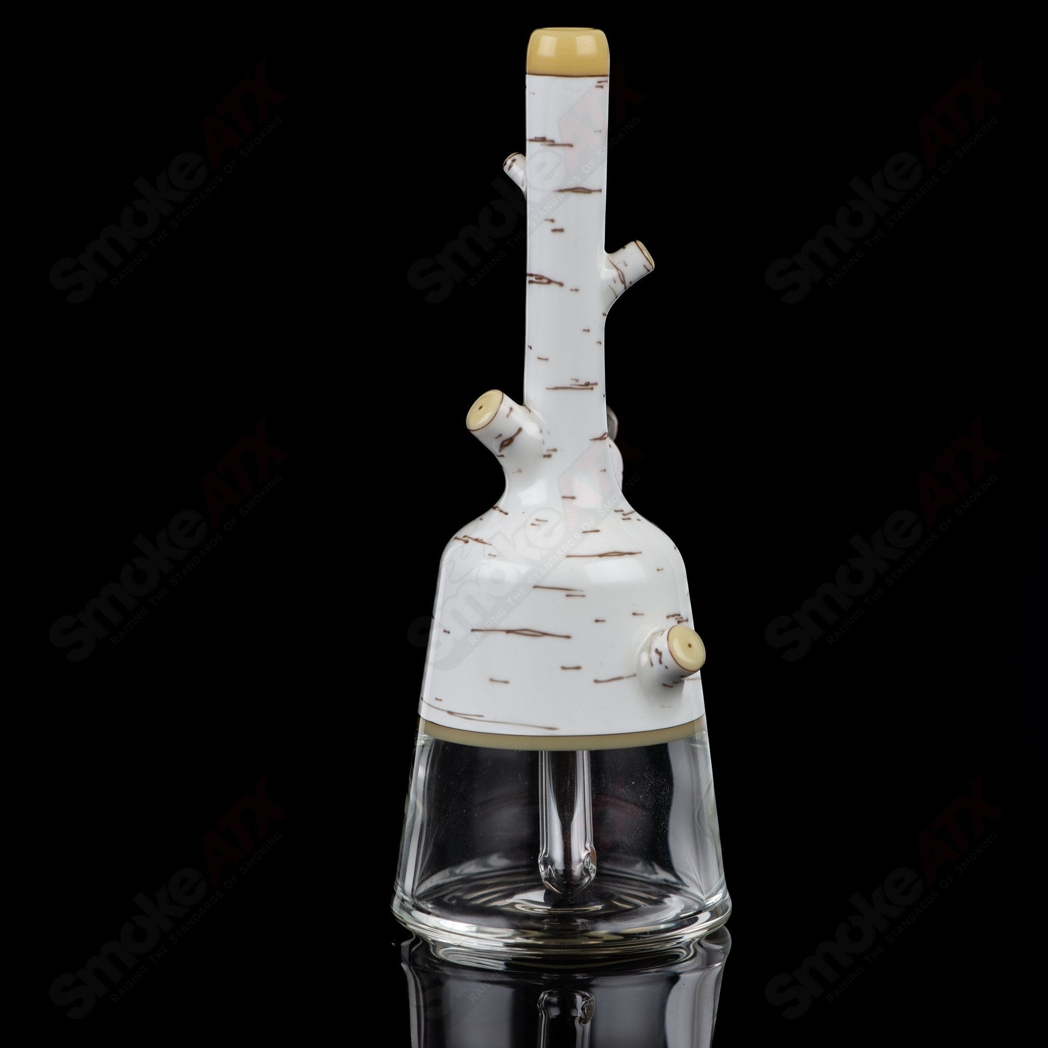 2 Birch Tube Foster Glass - Smoke ATX