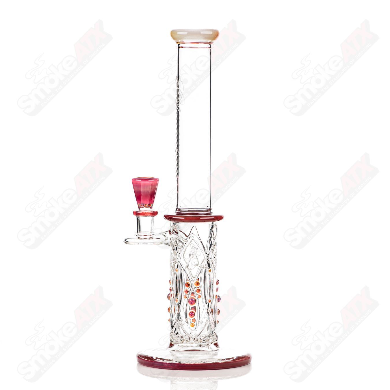 2 Elementum Color Accent Membrane Tube Avant - Garde Glass - Smoke ATX