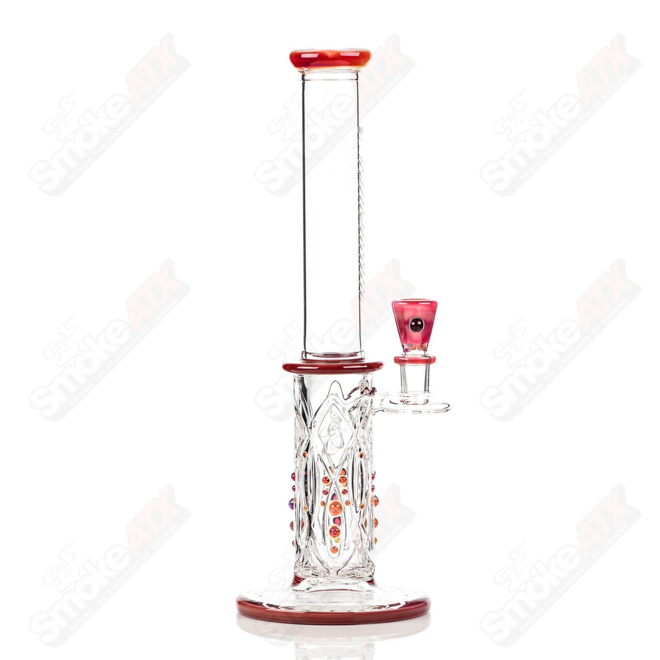 2 Elementum Color Accent Membrane Tube Avant - Garde Glass - Smoke ATX