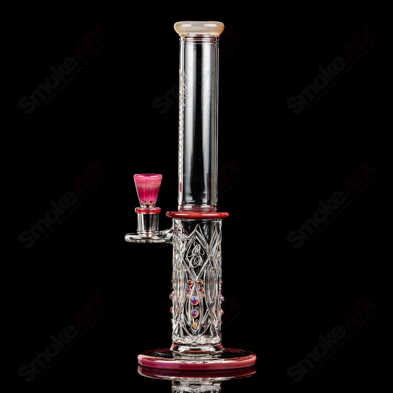 2 Elementum Color Accent Membrane Tube Avant - Garde Glass - Smoke ATX