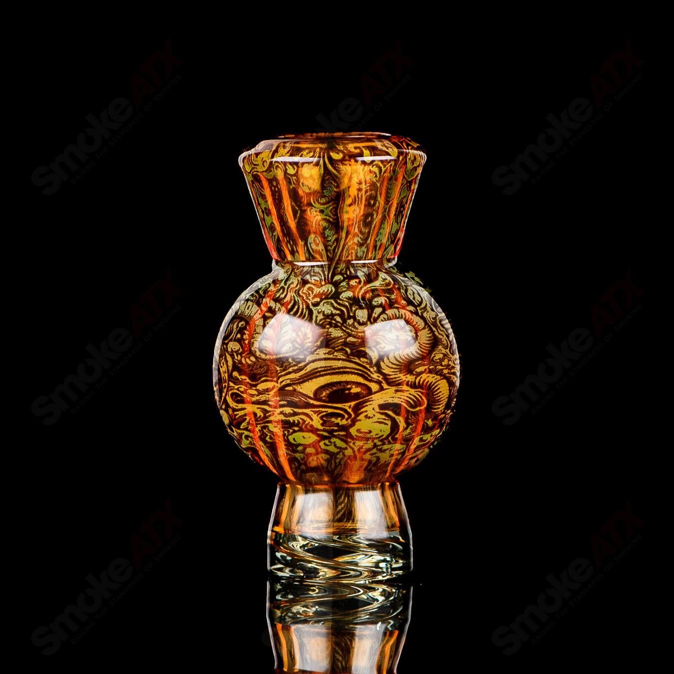 2 Hologram Tech Mothership Bubble Cap - Smoke ATX