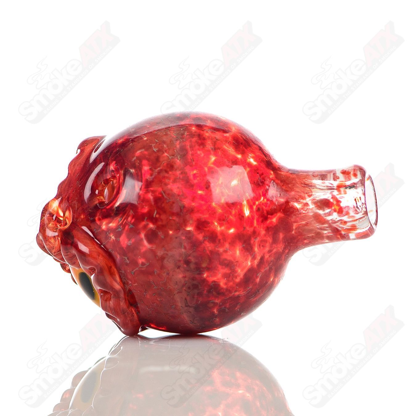 2 Spotted Owl Carb Cap Four Winds Flameworks - Smoke ATX