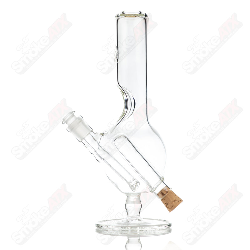 Bubble Waterpipe with Stash Jar Texas Hot Glass - Smoke ATX