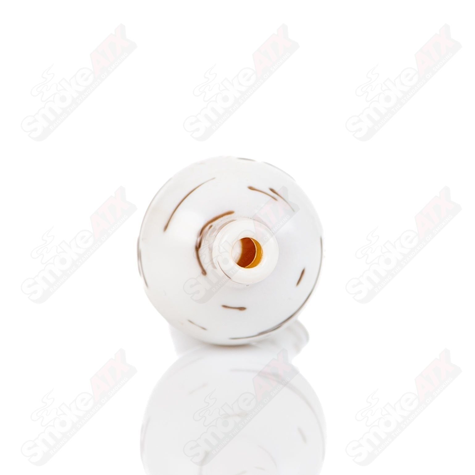 #6 Birch Carb Cap Foster Glass - Smoke ATX