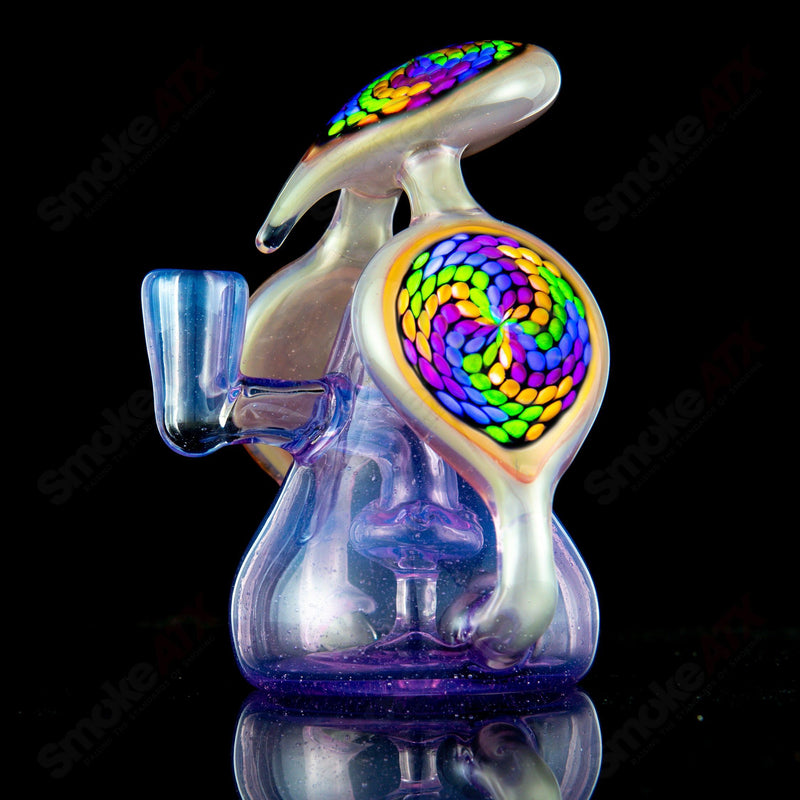 UV+CFL Dual Uptake Recycler BCM Glass - Smoke ATX