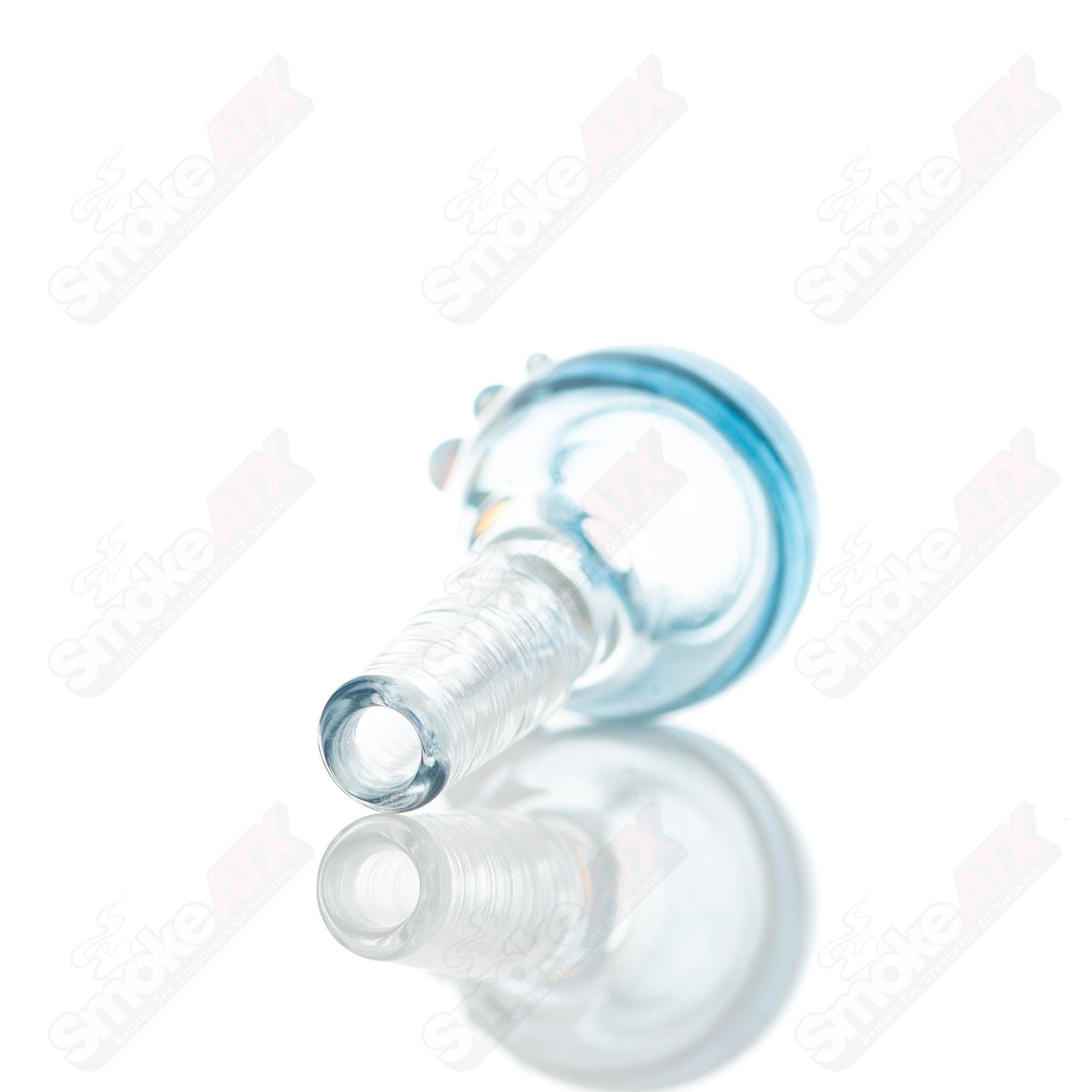 #7 10mm Full Color Push Slide Bowl Dustorm Glass - Smoke ATX