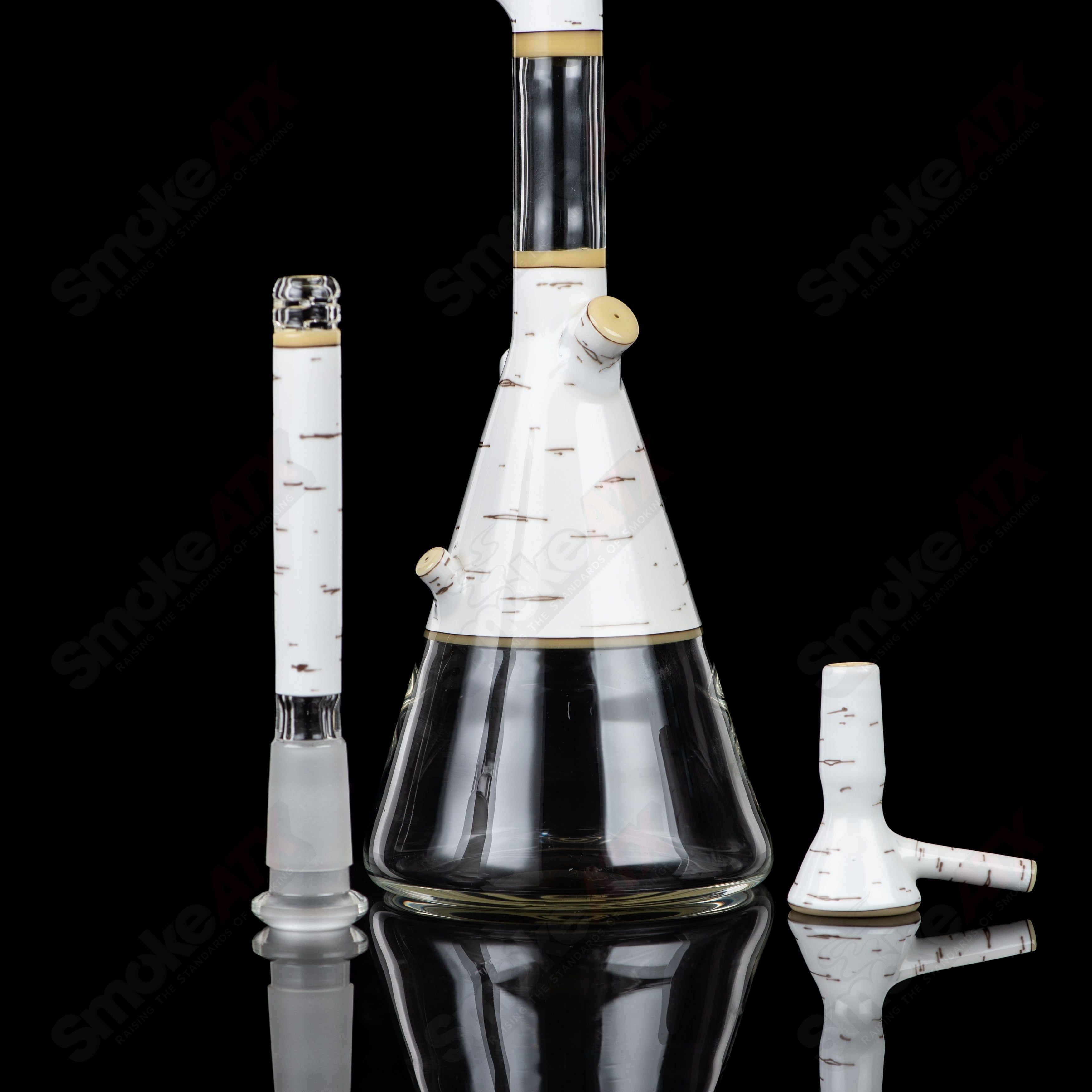 Big Birch Tube Foster Glass - Smoke ATX