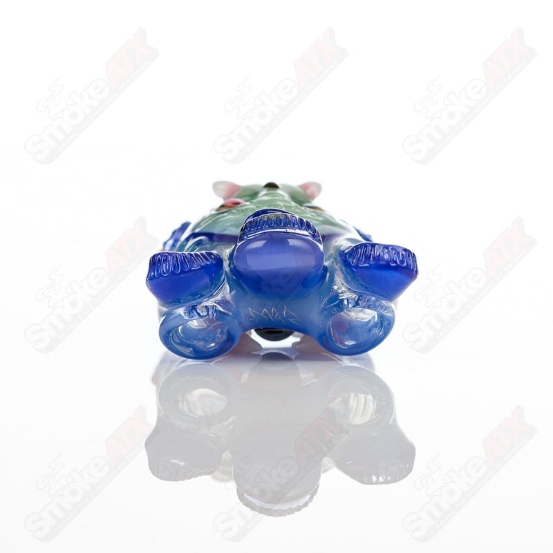 UV Double Sided Pendant (Lotus Red Exotic/Rust/Citrine) Aquarius x SALT - Smoke ATX