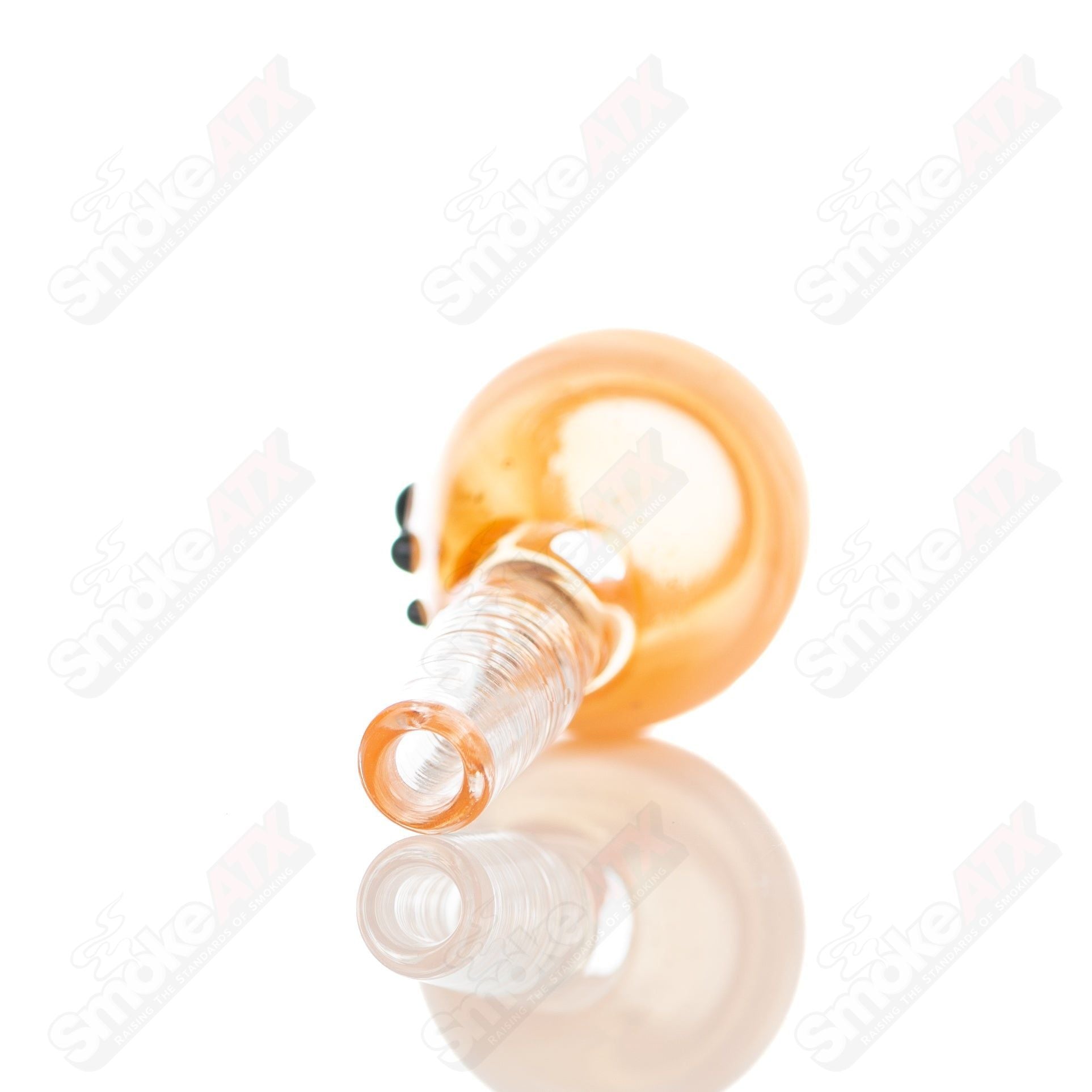 #1 10mm Full Color Push Slide Bowl Dustorm Glass - Smoke ATX