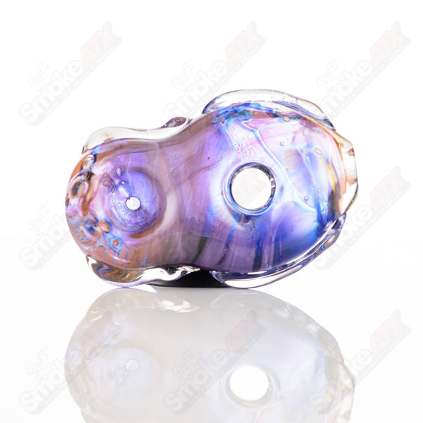 #12 Donut Chillum Glass by Nobody - Smoke ATX