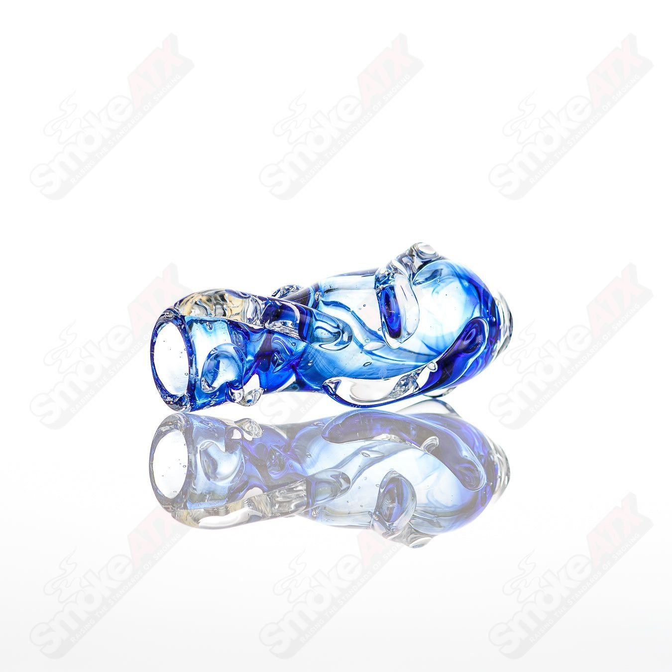 28 Large Chillum Glass by Nobody - Smoke ATX