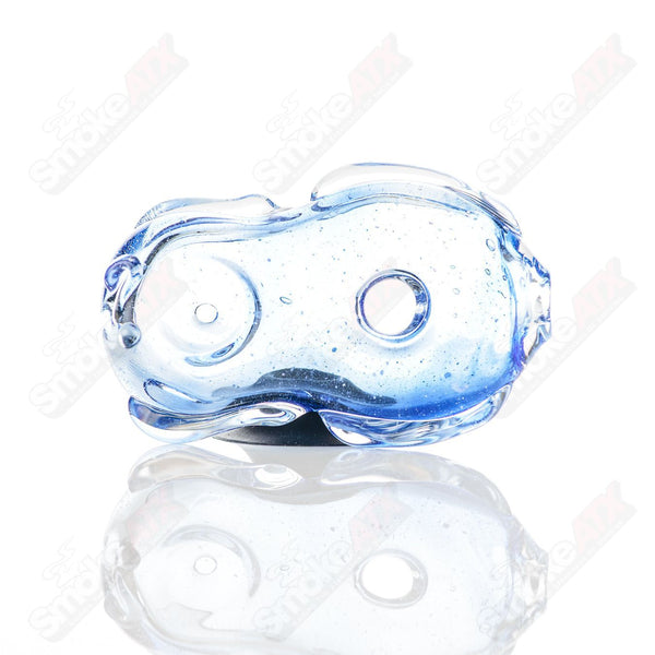 #21 Donut Chillum Glass by Nobody - Smoke ATX