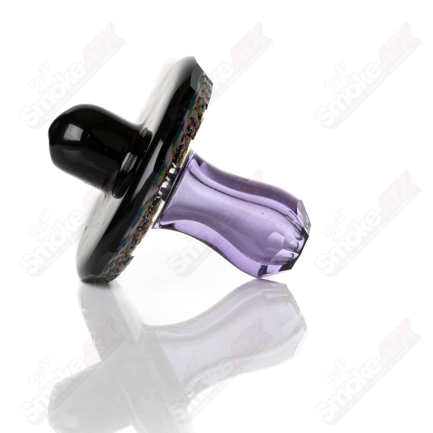 #1 Purple Faceted Directional Cap Kevin Murray - Smoke ATX