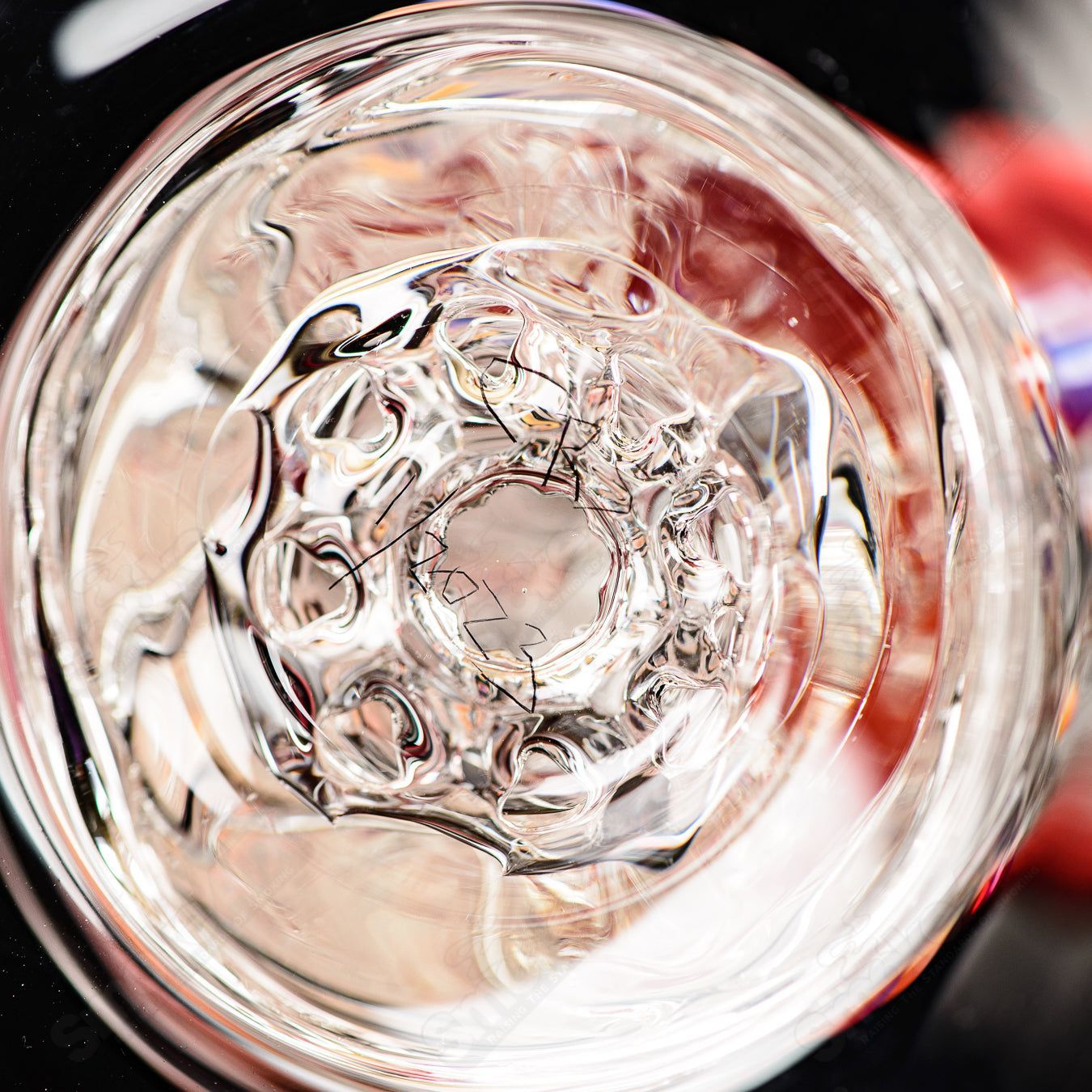 #2 Elementum Color Accent Membrane Tube Avant-Garde Glass - Smoke ATX