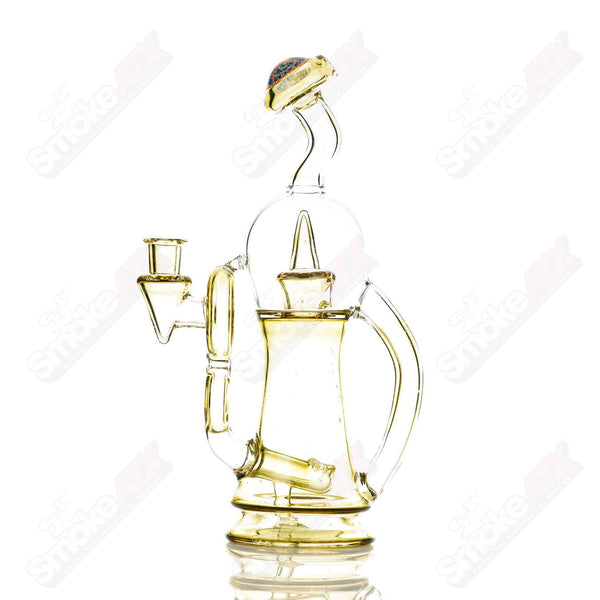 Syzygy Bubble Dumper Recycler - Reed Glass - Smoke ATX