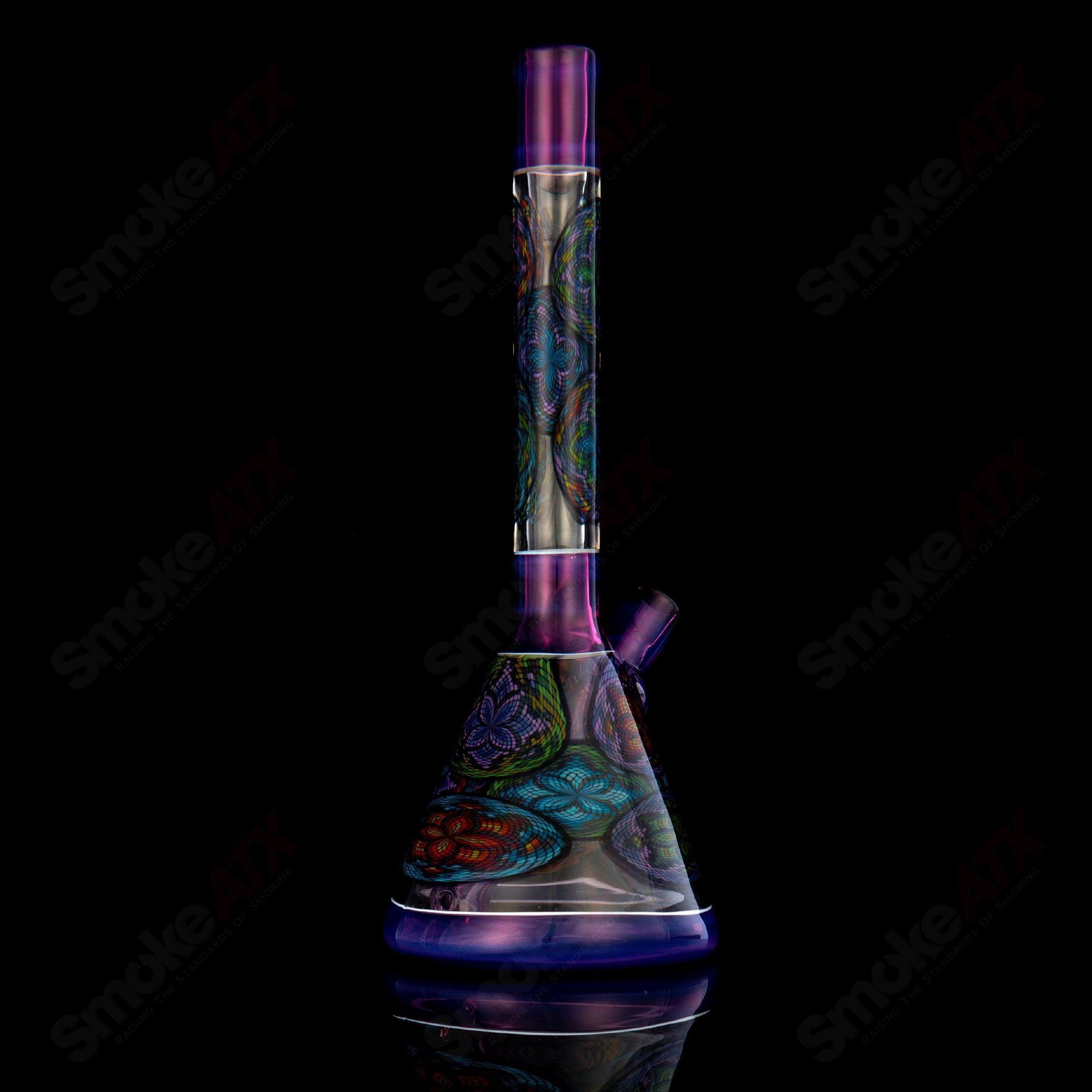 Multiple Filla BeakerJohn W Glass - Smoke ATX