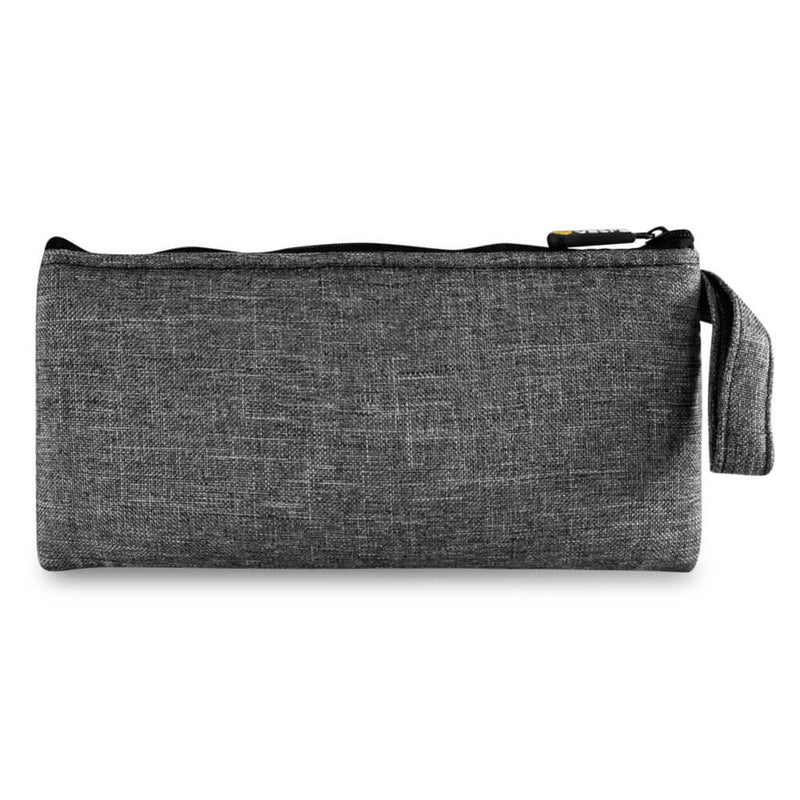 Vatra Bags Woven Gray V24 8” Zip Pouch - Smoke ATX