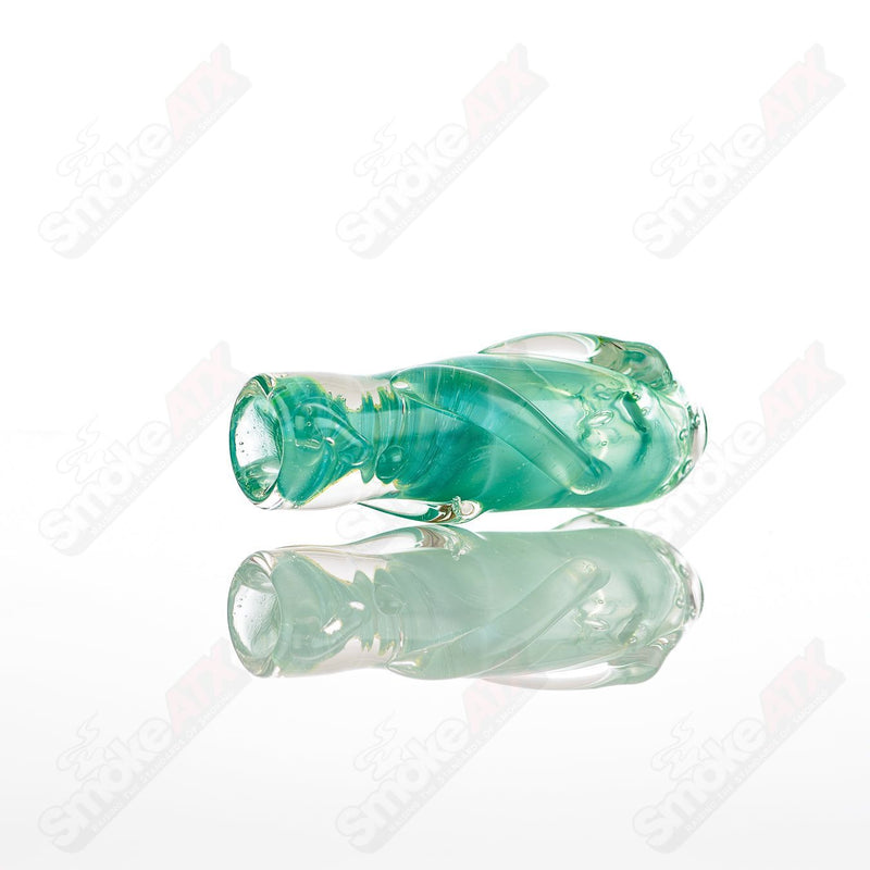 #19 Large Chillum Glass by Nobody
