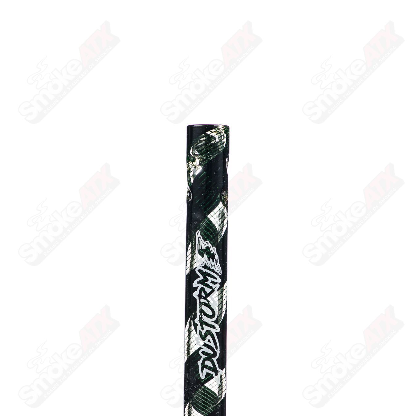 3 14mm UV Downstem German Diffused Single Color Dustorm Glass - Smoke ATX