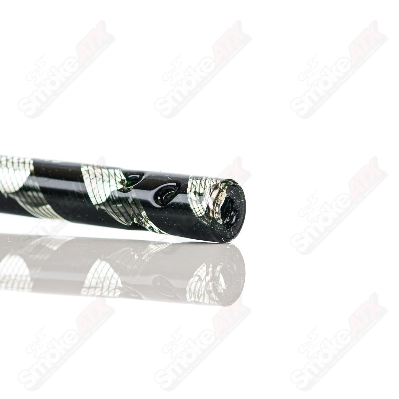 3 14mm UV Downstem German Diffused Single Color Dustorm Glass - Smoke ATX