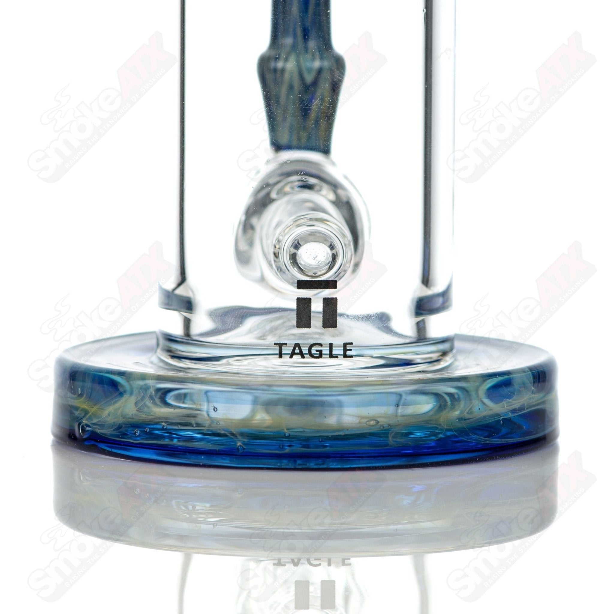 3 18mm 50mm Wrap n Rake Inline Tube Tagle Glass - Smoke ATX