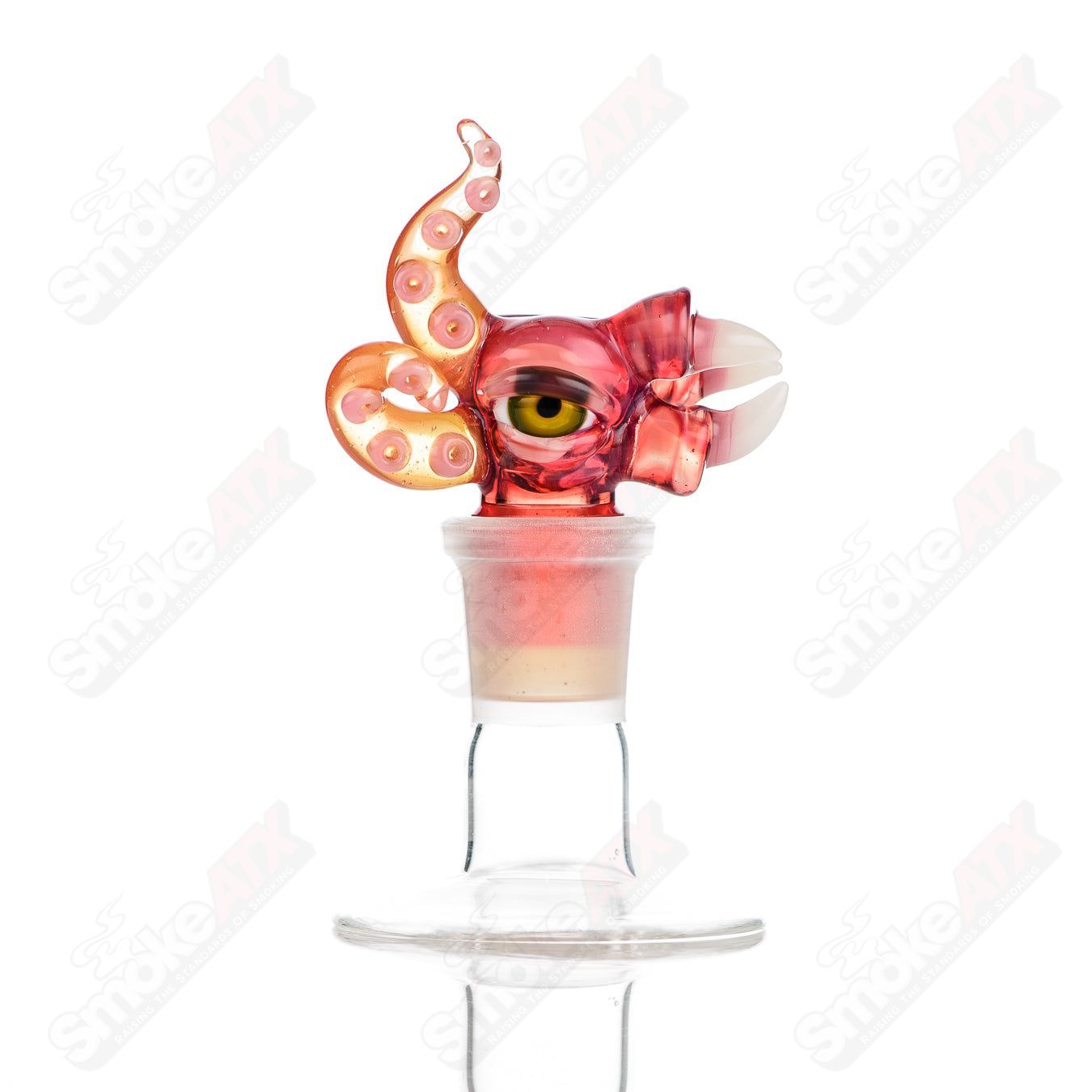 3 19mm 3 Hole UV Slide (UV Reactive) SPG x SALT - Smoke ATX