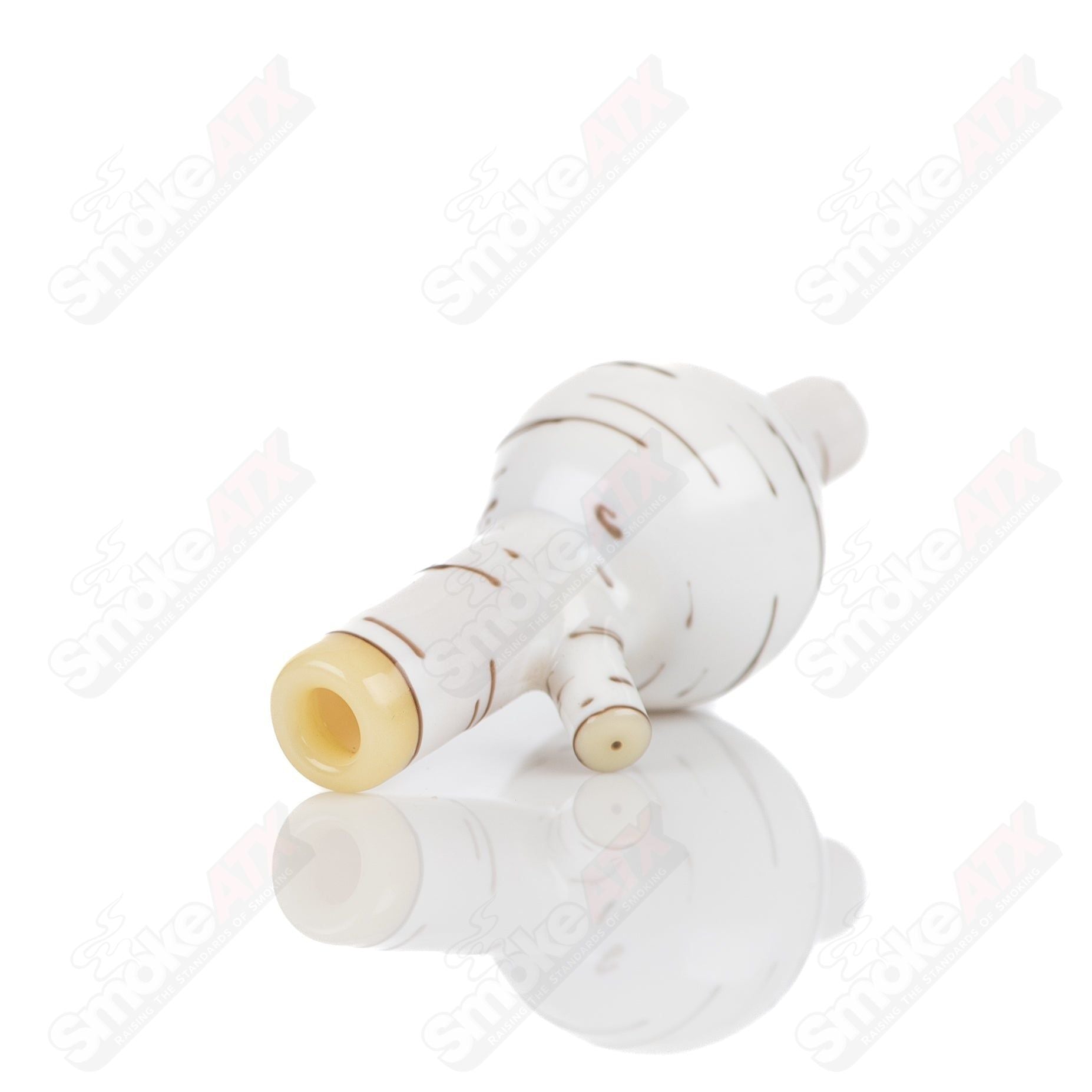 3 Birch Carb Cap Foster Glass - Smoke ATX