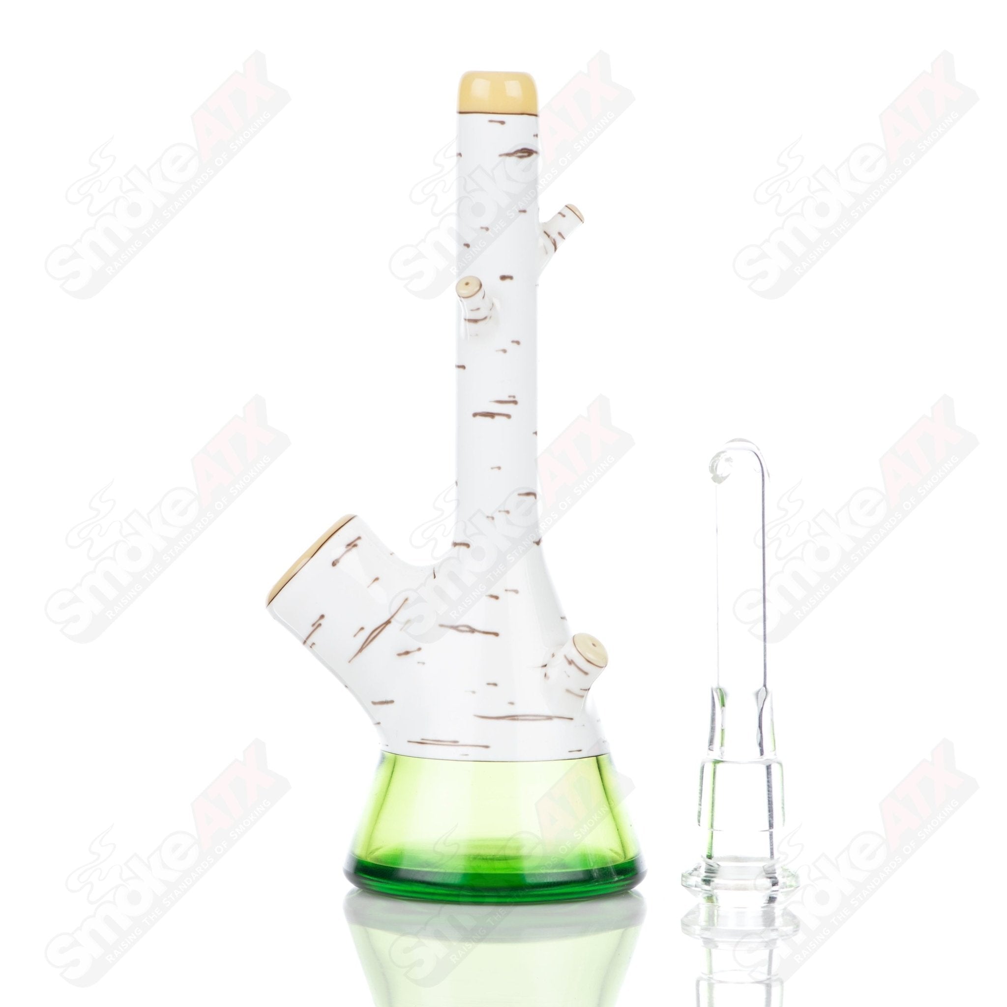 3 Birch Mini Tube Foster Glass - Smoke ATX