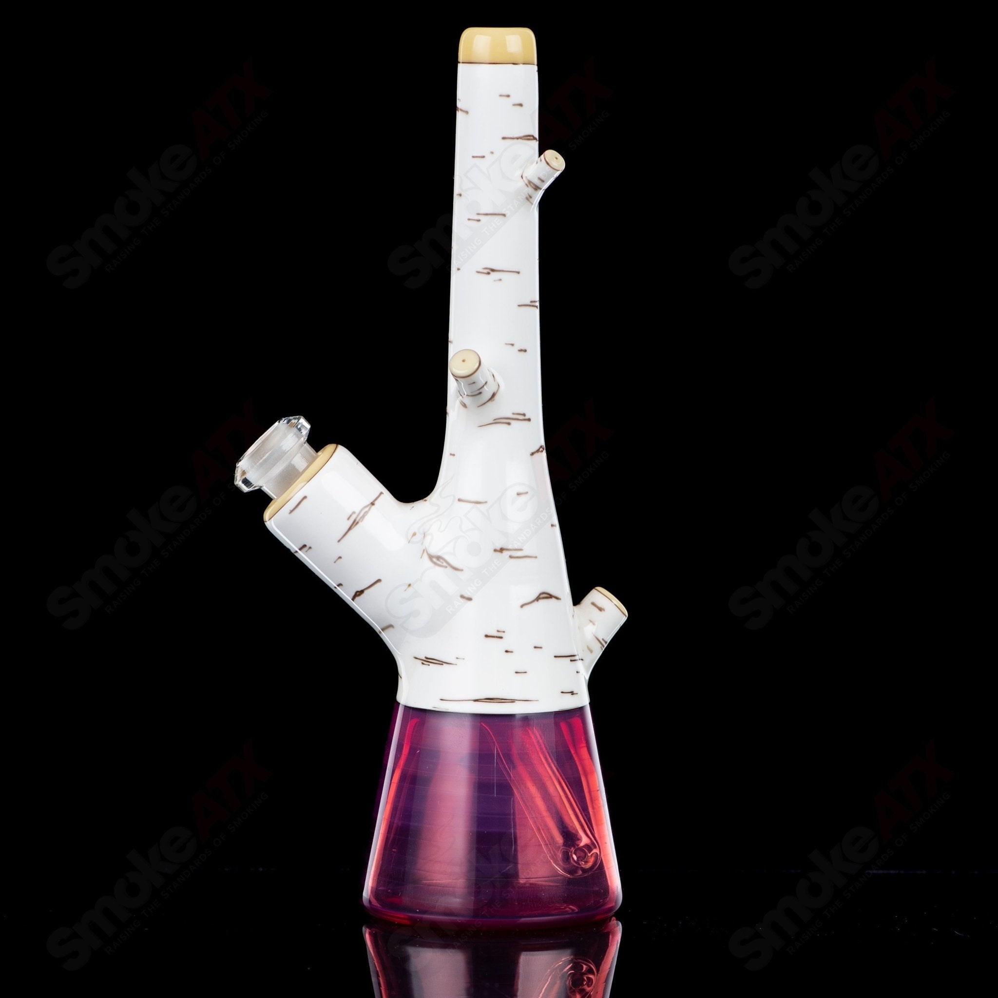 3 Birch Tube Foster Glass - Smoke ATX