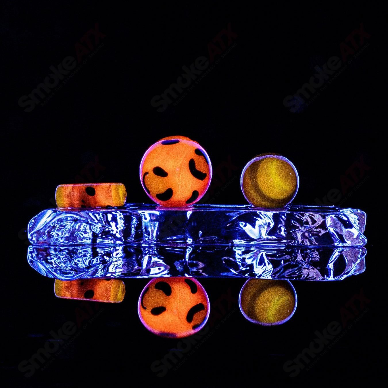 3 Leopard Set Adventures In Glass Blowing - Smoke ATX