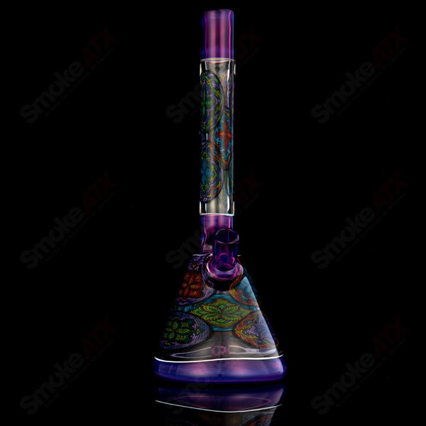 Multiple Filla BeakerJohn W Glass - Smoke ATX