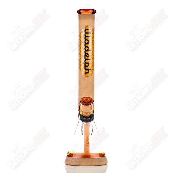 Full Color Frosted Honeycomb Series Beaker Illadelph - Smoke ATX