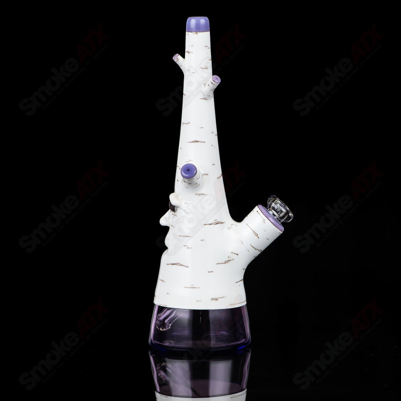 Purple Birch with Face Foster Glass - Smoke ATX