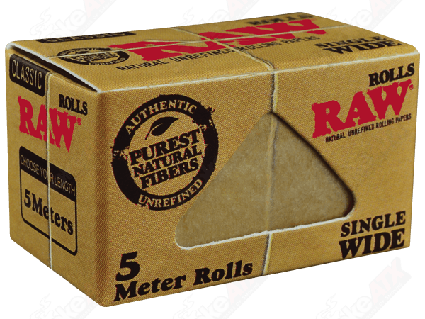 5 Meter Single Wide Roll Raw - Smoke ATX