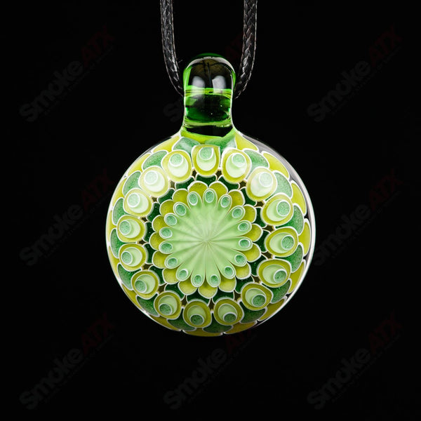 Green No Opal Dot Stack Pendant Olour - Smoke ATX