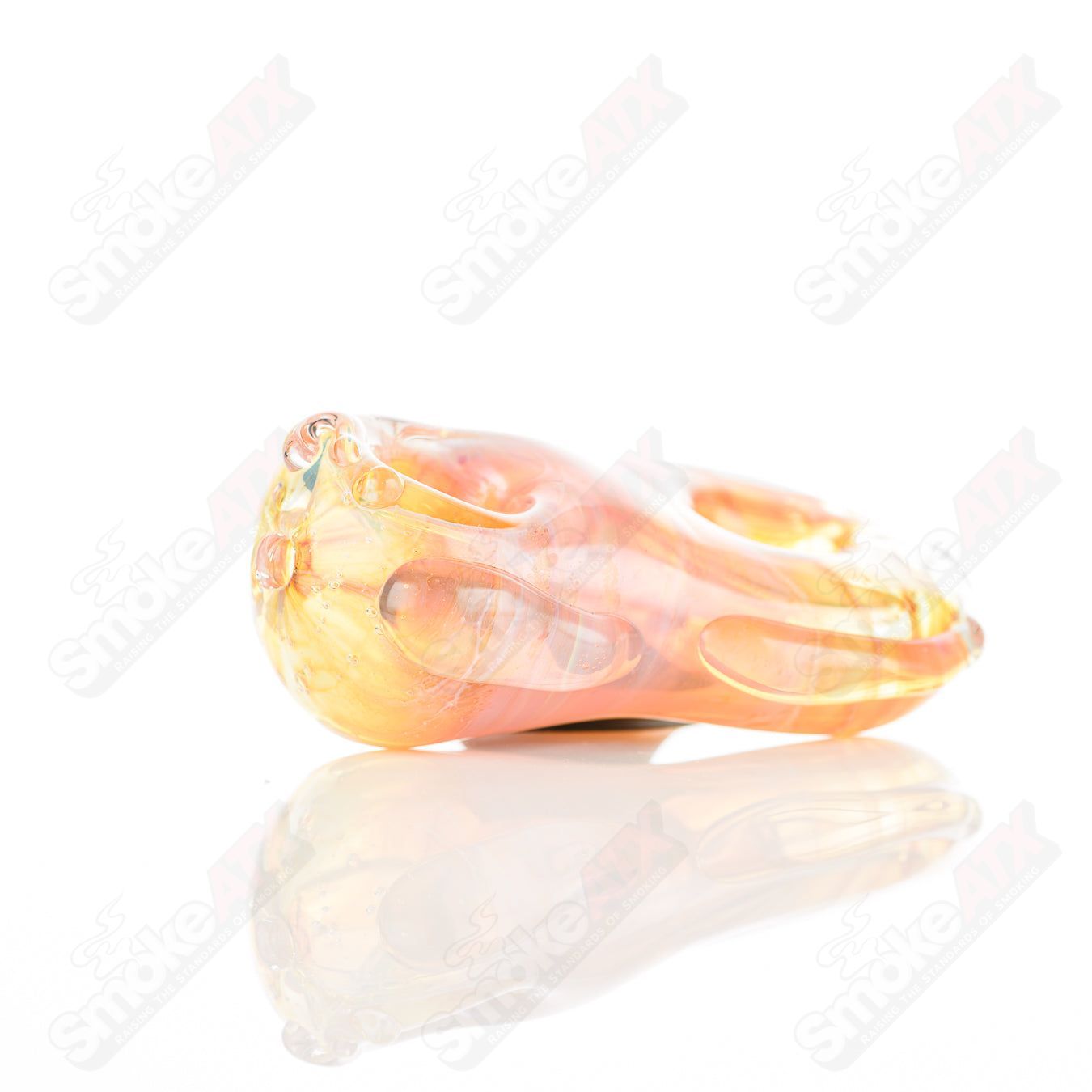 #20 Donut Chillum Glass by Nobody - Smoke ATX