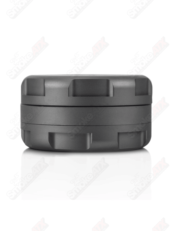 Gun Metal 3-Piece 1.25in Grinder Grav - Smoke ATX