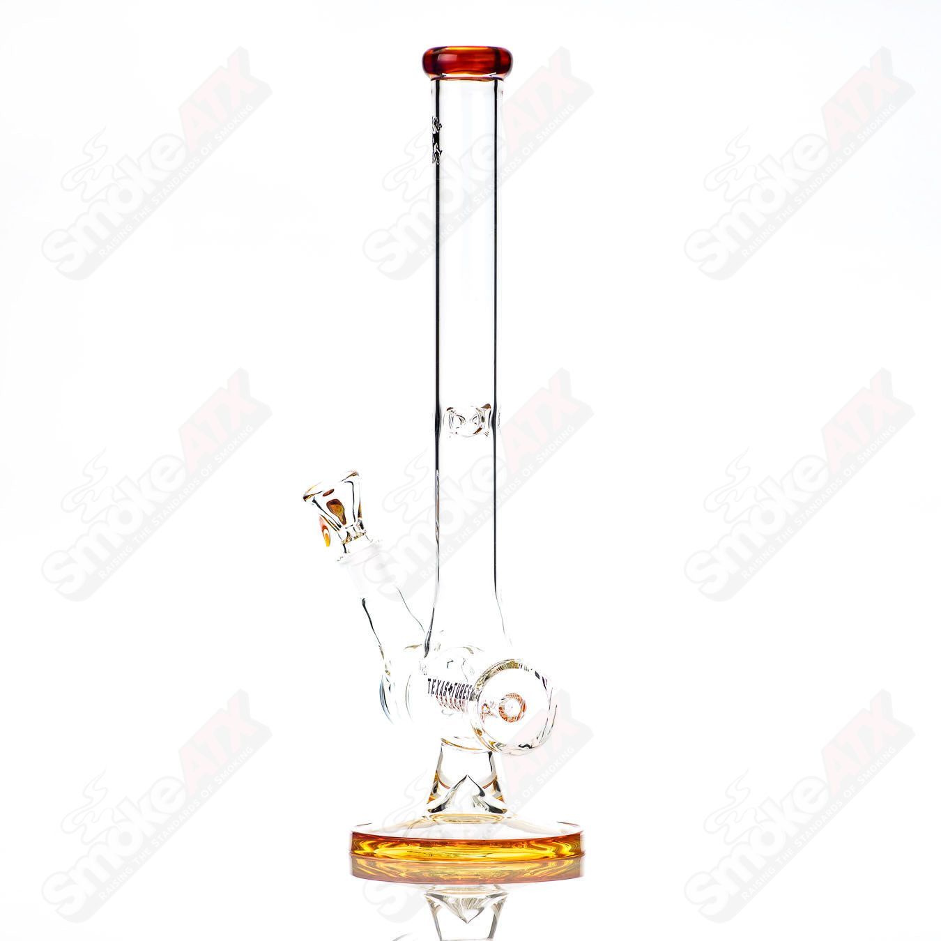 17in 18mm Inline  (Amber Purple) Texas Tubes - Smoke ATX