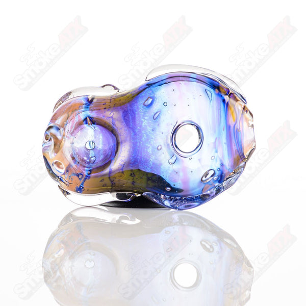 #15 Donut Chillum Glass by Nobody - Smoke ATX
