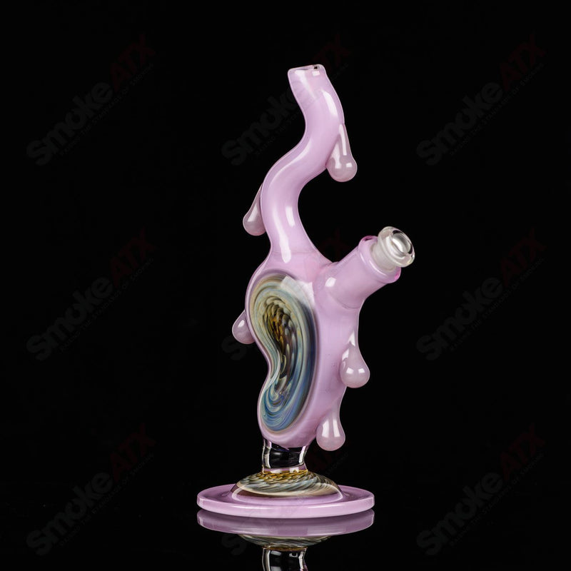 #1 Dali Melting Clock Rig w Opal Accent by Scoby Glass