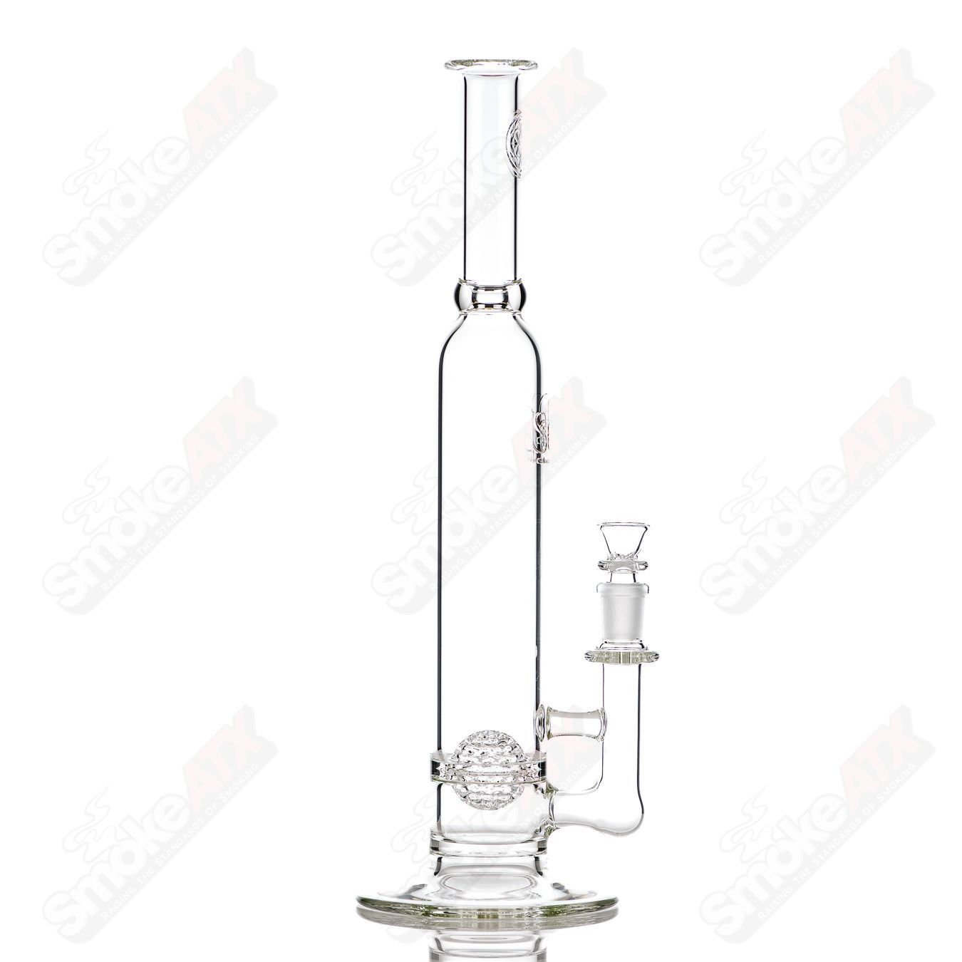 SoL50 Lace-Sphere FPL (Fire Polish Label) SoL Glassworks - Smoke ATX