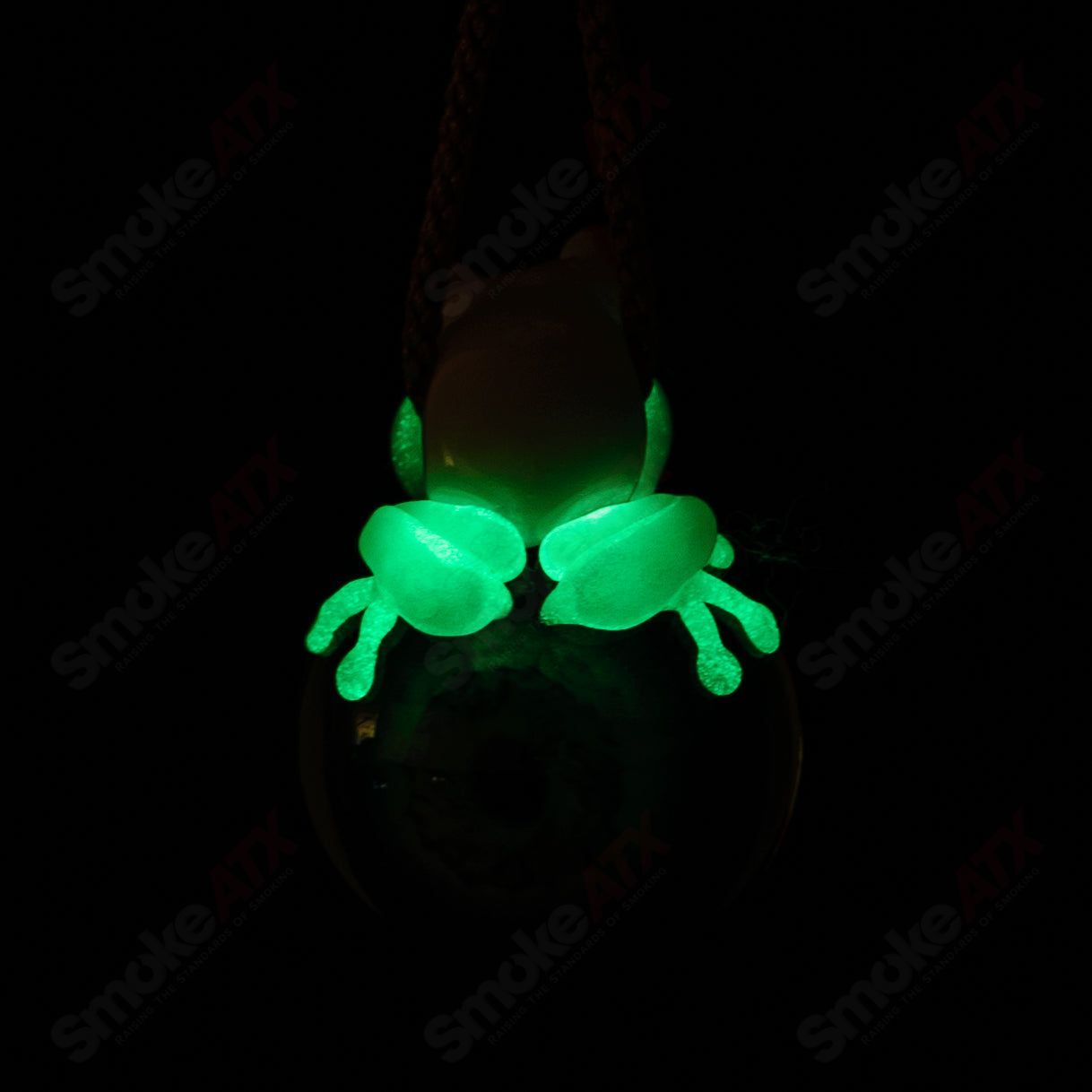 Flower 花 Pendant Kengtaro Glass - Smoke ATX