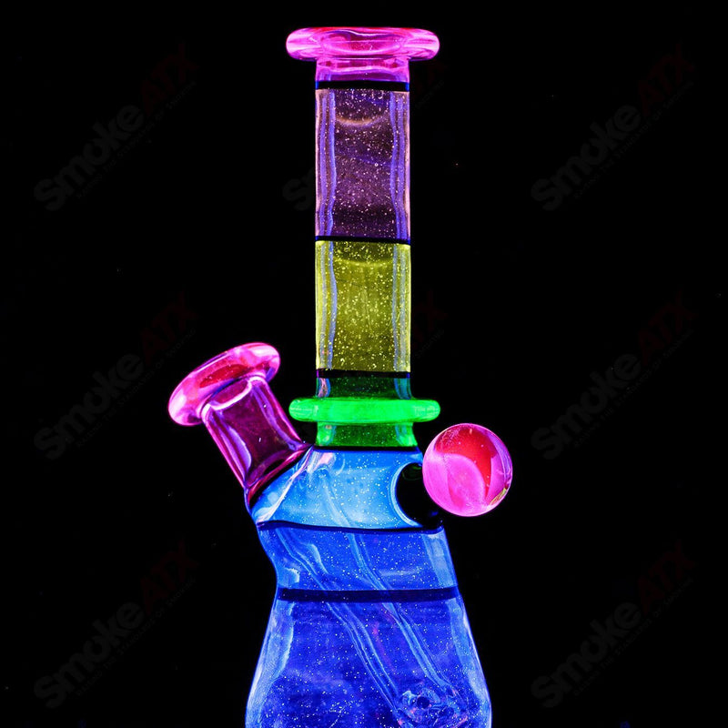 #2 10mm UV Secret Rainbow Mini Tube Dustorm Glass