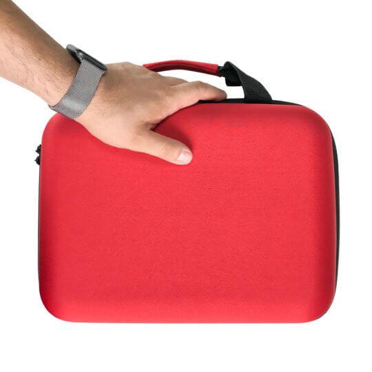 Vatra Bags Red 12” x 9” Case - Smoke ATX